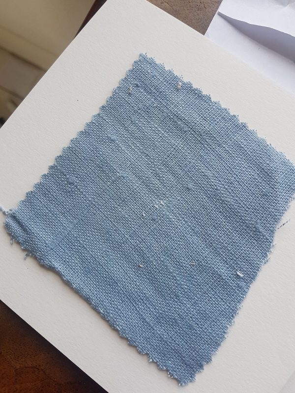 French Blue Tumbled Linen