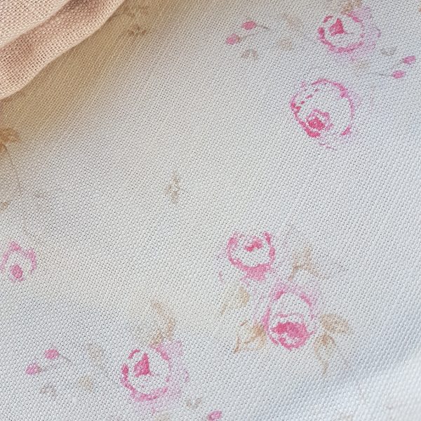 The Vintage Rose Linen Fabric