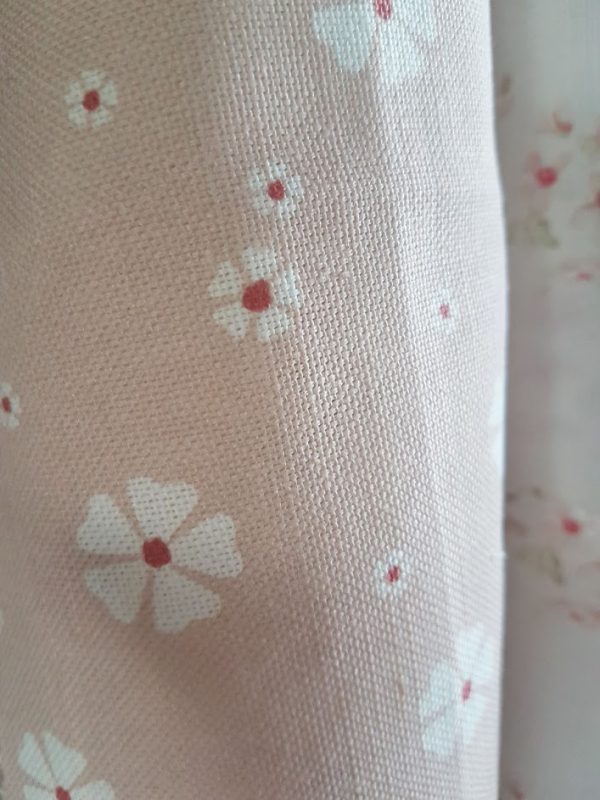 daisies-Rose and Foxgloves Fabric