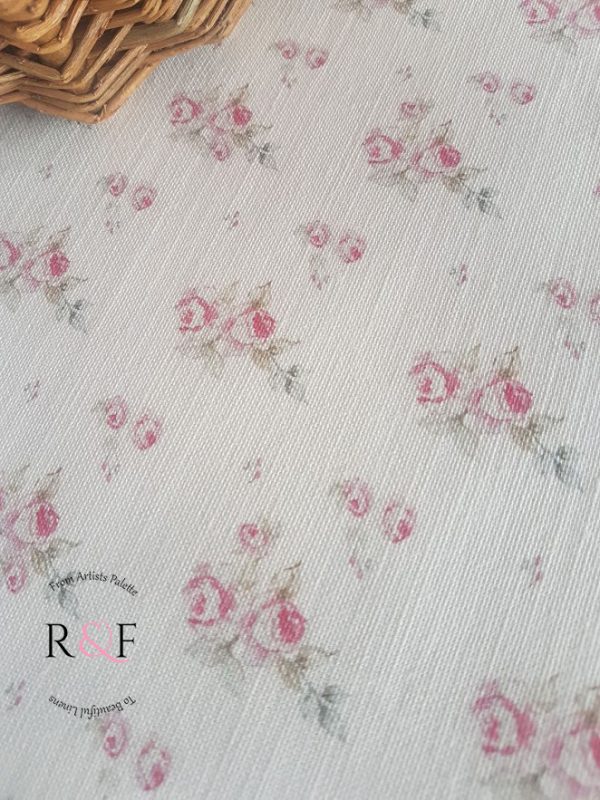 Ditsy Roses Floral Linen
