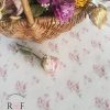 Ditsy Roses Floral Linen Fabric