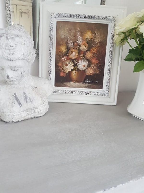 Robert Cox Vintage Floral Roses Framed Signed Oil Painting sold by Rose and Foxgloves