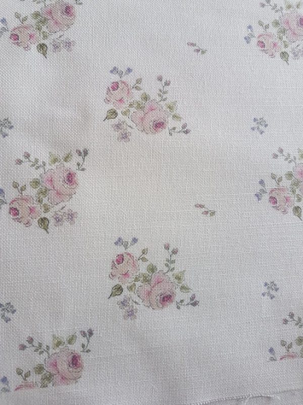 Abby Rose Floral Linen By Rose and Foxgloves