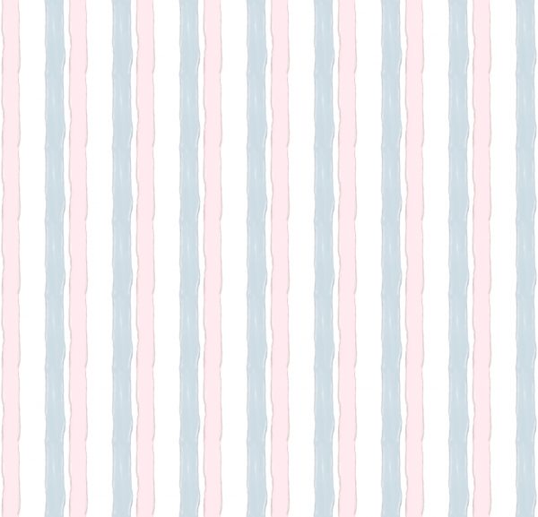 Jemima Handdrawn Stripes Wallpaper