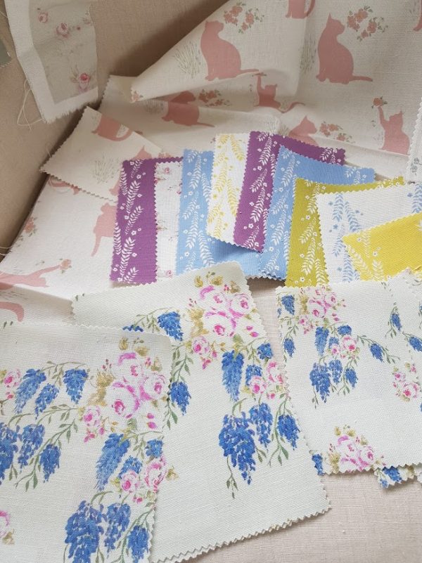 RFT3 SCRAP FABRIC bundle by rose and foxgloves