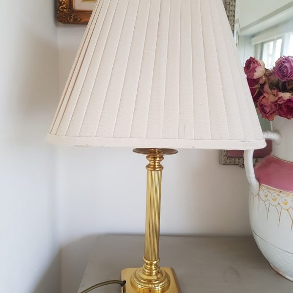 Vintage Brass Classical Table Lamp 32cm