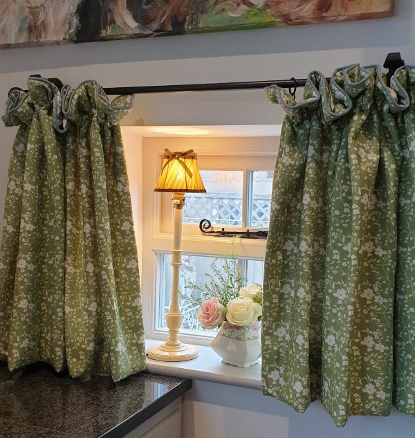May Floral Linen curtains by Rose and Foxgloves