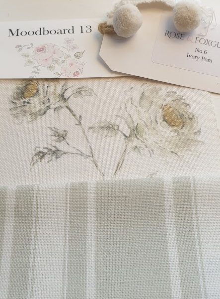 Moodboard 13 Snow Roses- Grey